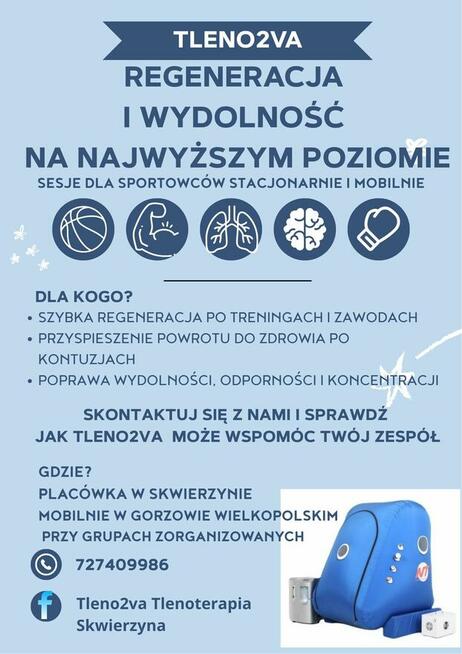 Nowoczesny Gabinet Tlenoterapii- zdrowie, uroda, energia