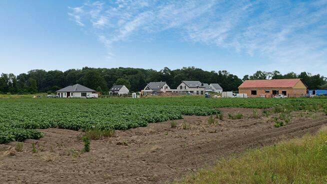 Działka budowlana Chrzanów gm. Kobierzyce, Błękitna