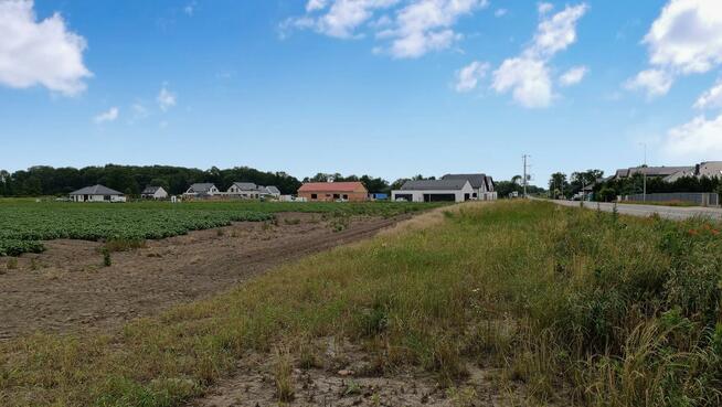 Działka budowlana Chrzanów gm. Kobierzyce, Błękitna