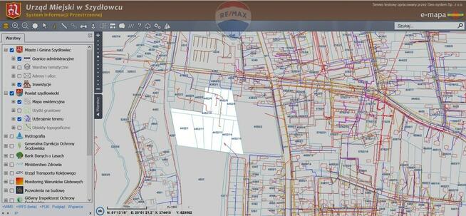 Działka 44a | Szydłowiec | Działka A