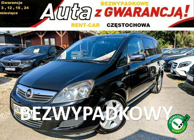 Opel Zafira 1.6i*116PS*ZAREJESTROWANY*Bezwypadkowy*7-Osób Klima*Serwis*GWARANCJA24