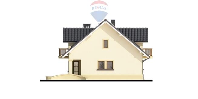 Przestronny dom do wykończenia na dużej działce.