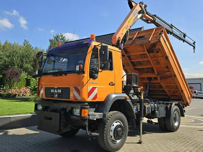MAN 18.280 4x4 / Wywrotka MEILLER + HDS Palfinger PK10501