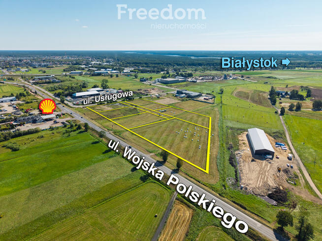 Działki UH/UPN przy 665 * Wybór powierzchni * ASAG