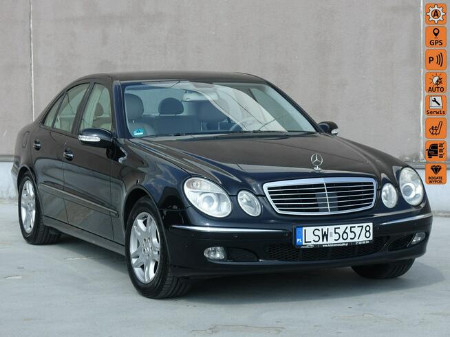 Mercedes E 350 3.5 V6 270KM/Beżowe skóry/ I Wł.w Polsce/ TOP