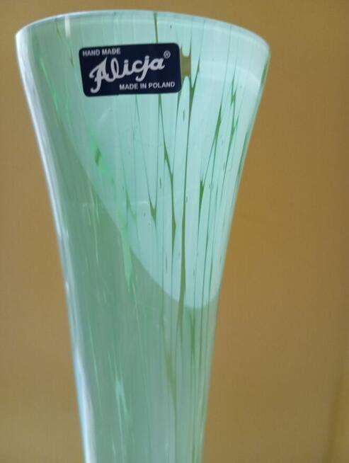 Wazon wysoki szklany Alicja