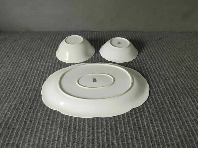 Talerz biały Półmisek Porcelana Wawel Wałbrzych miska