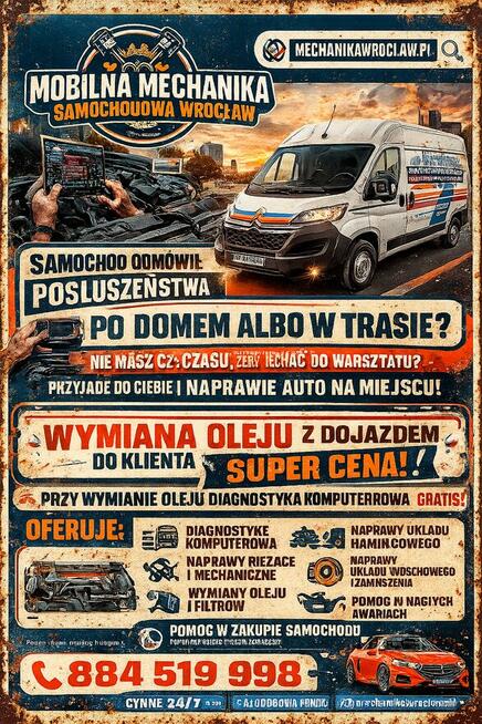 Mechanika mobilna Wrocław i okolice