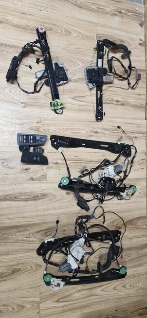 Zestaw 4xmechanizm/podnośnik szyb /wiązka instalacja bmw e87