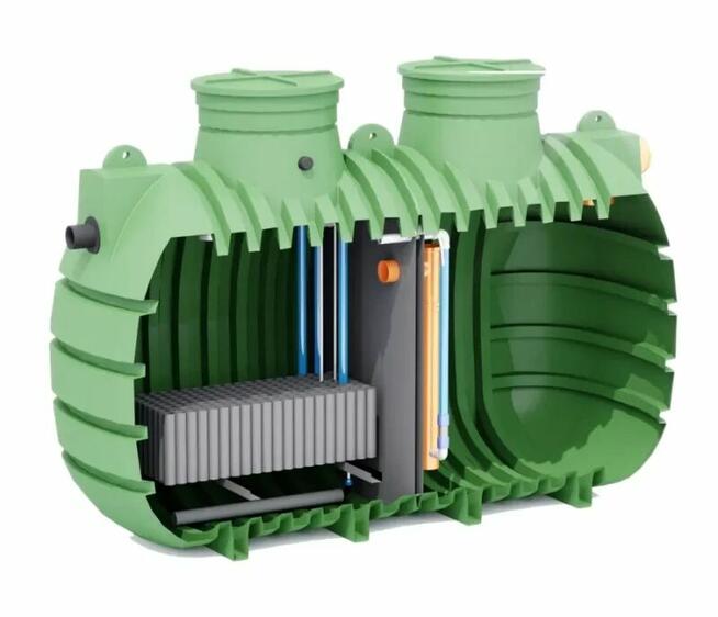 Oczyszczalnia biologiczna ZBS-8C HDPE R Wobet Hydret