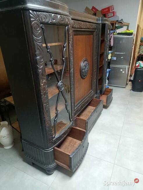 Szafa Biblioteka dębowa