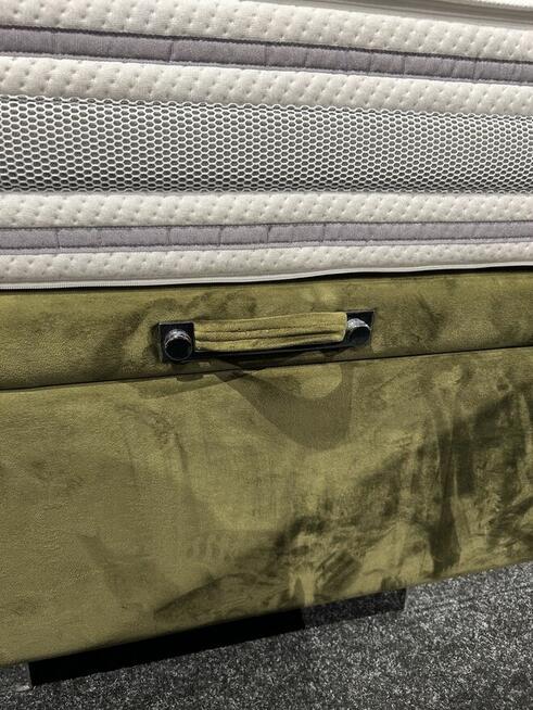 Łóżko kontynentalne 160x200 z pojemnikiem