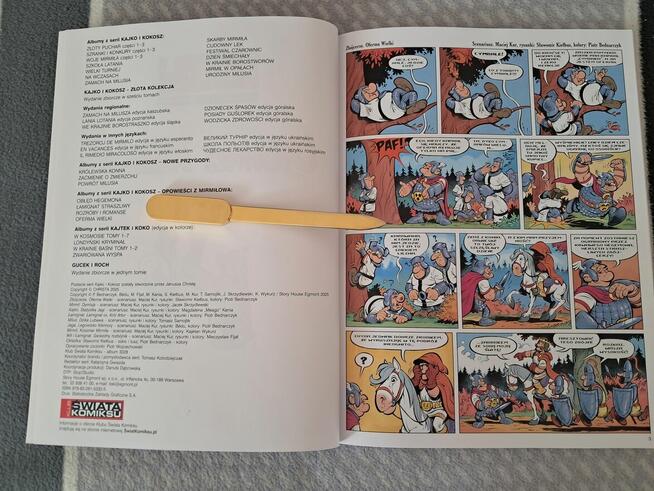 Książka-komiks „Kajko i Kokosz–Oferma Wielki” wg J.Christy