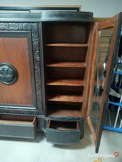 Szafa Biblioteka dębowa