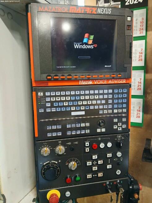 Centrum obróbcze pionowe CNC MAZAK NEXUS 510C-I