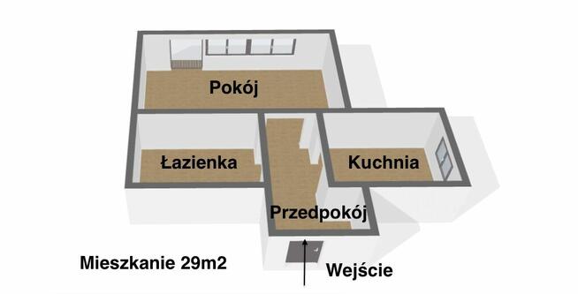 Kawalerka /29m2/Tysiąclecie