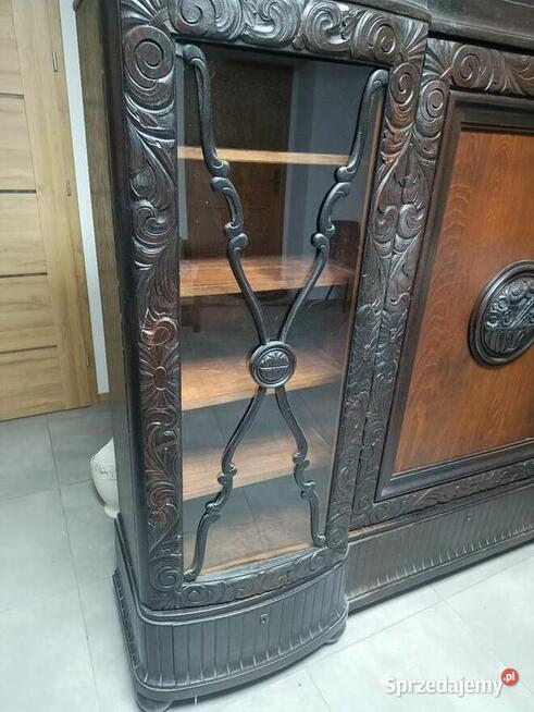 Szafa Biblioteka dębowa