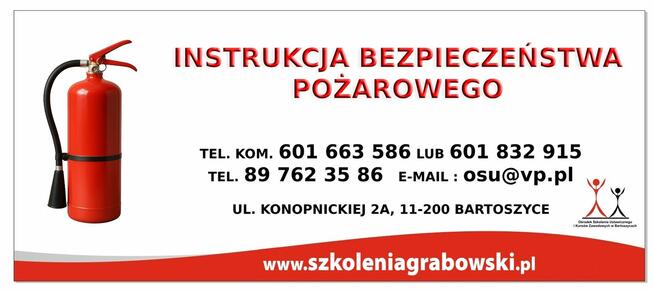 Szkolenia BHP, instrukcja ppoż., HACCP, ORZ, HACCP