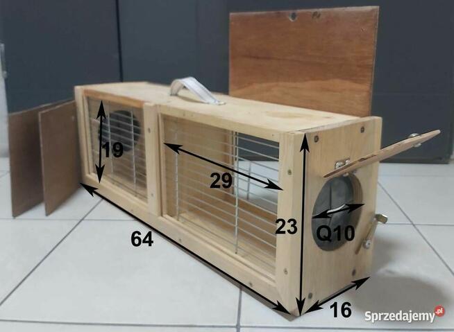 transportówka dwu komorowa pojedencza