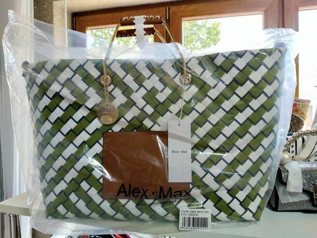 Ostatnia! Torebka shoperka Alex Max