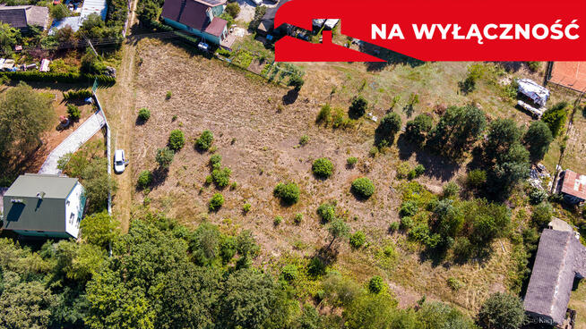 Działka budowlana 28 arów w Pustkowie Budy 168000!