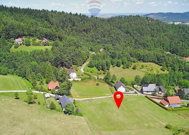 Widokowa działka rolna