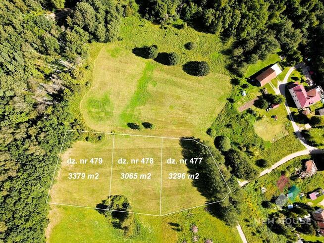 Atrakcyjna działka z widokiem na las