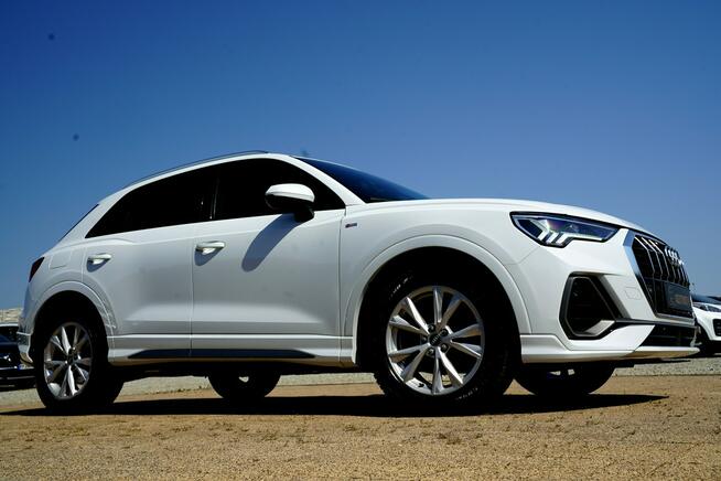 Audi Q3 S-LINE skóra FUL LED parktonik NAWI alusy zawieszenie ADC pelna elek.