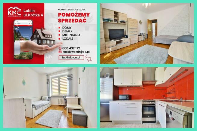 Zadbane, przestronne mieszkanie 2 pokojowe.