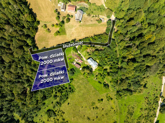 Działka inwestycyjna - Krościenko Nad Dunajcem