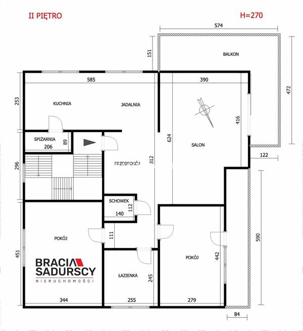 Dom Kraków Prądnik Czerwony, Promienistych