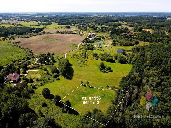 Atrakcyjna działka w otulinie lasu