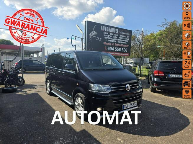 Volkswagen Multivan 2.0 TDI 180 KM, Automat DSG, Klima, Alufelgi, Navi, Bluetooth, Skóra