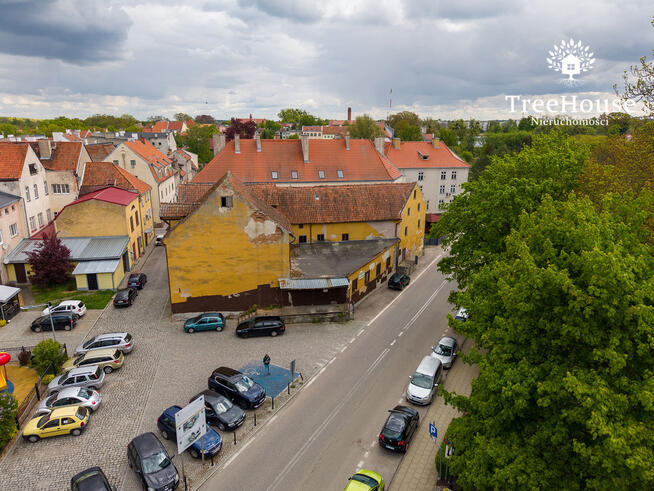 Zabytkowy budynek w centrum Orneta ul. Browarna