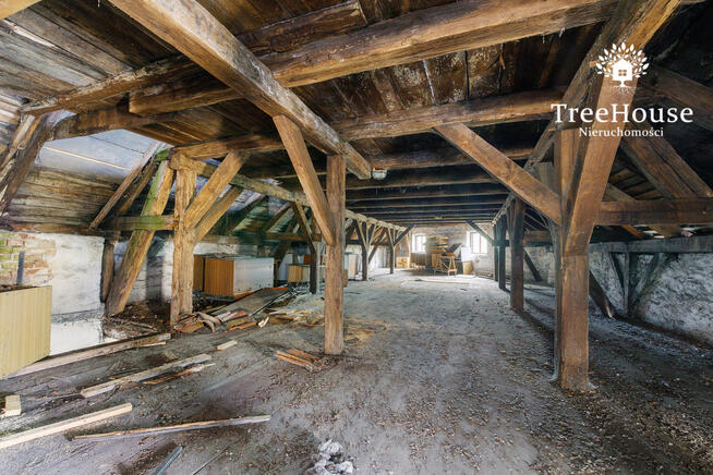 Zabytkowy budynek w centrum Orneta ul. Browarna