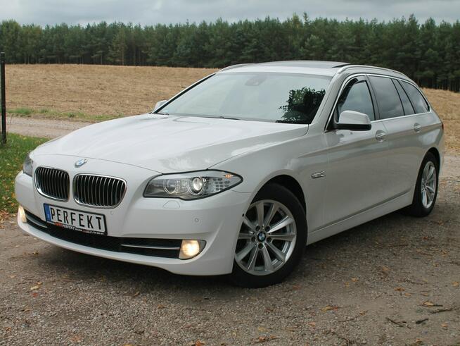 BMW 520 F10 F11 2.0 D 184 KM Automat BIXENON Kamery DUŻA Navi Panorama SERWIS!