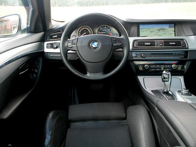 BMW 520 F10 F11 2.0 D 184 KM Automat BIXENON Kamery DUŻA Navi Panorama SERWIS!
