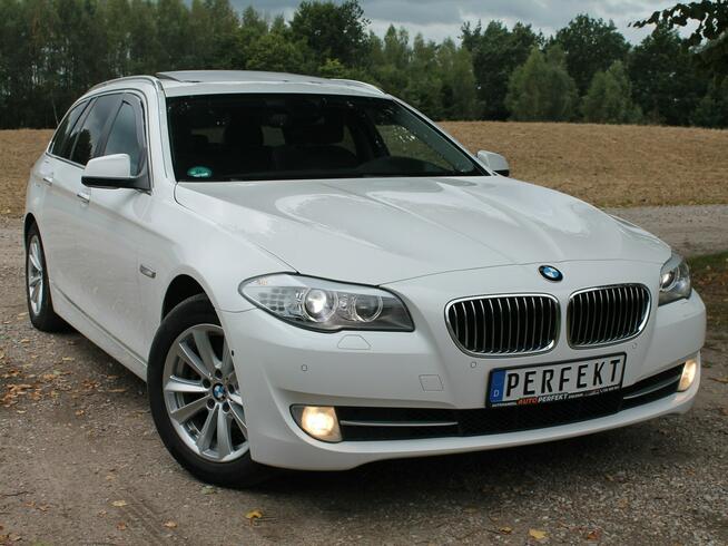 BMW 520 F10 F11 2.0 D 184 KM Automat BIXENON Kamery DUŻA Navi Panorama SERWIS!