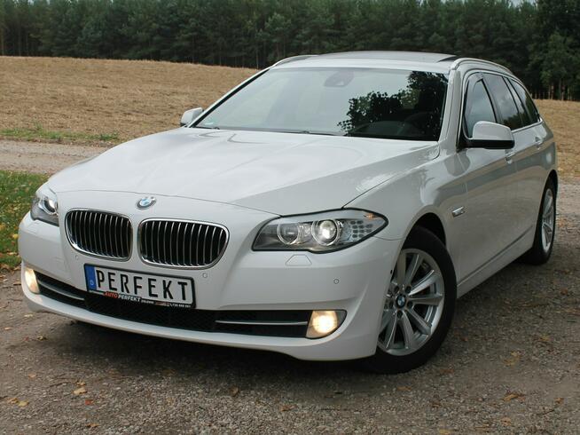 BMW 520 F10 F11 2.0 D 184 KM Automat BIXENON Kamery DUŻA Navi Panorama SERWIS!