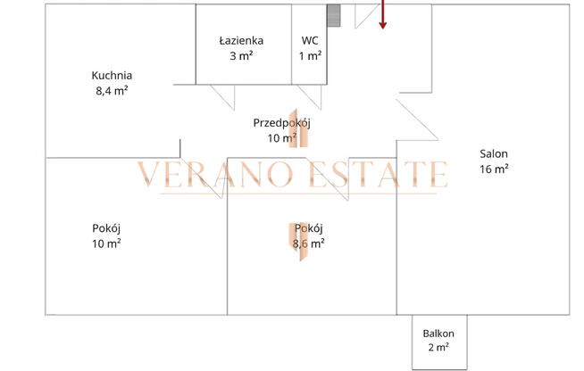 3 pok. z balkonem - świetny układ, duży potencjał