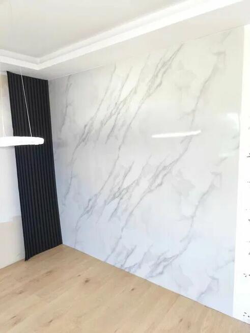 PŁYTKA ŚCIENNA, PANEL ŚCIENNY PCV PVC, płyta węglowa, połysk,