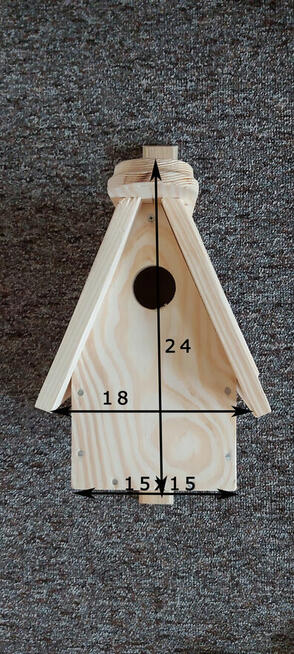 Budka lęgowa sikorka kopciuszek