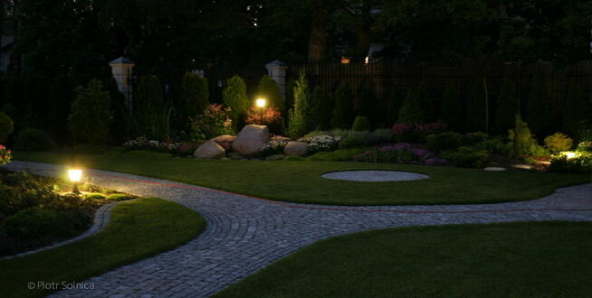 Projekt ogrodu rabaty tarasu oczka wodnego