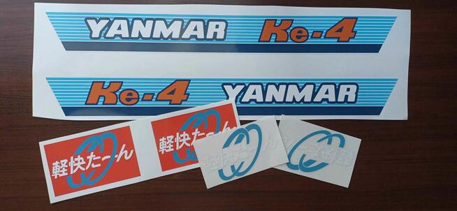 Dorabianie naklejek na maszyny rolnicze budowlane