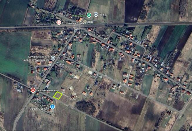 działka budowlana Przedmoście powiat średzki