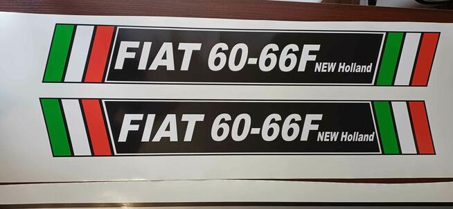 Dorabianie naklejek na maszyny rolnicze budowlane