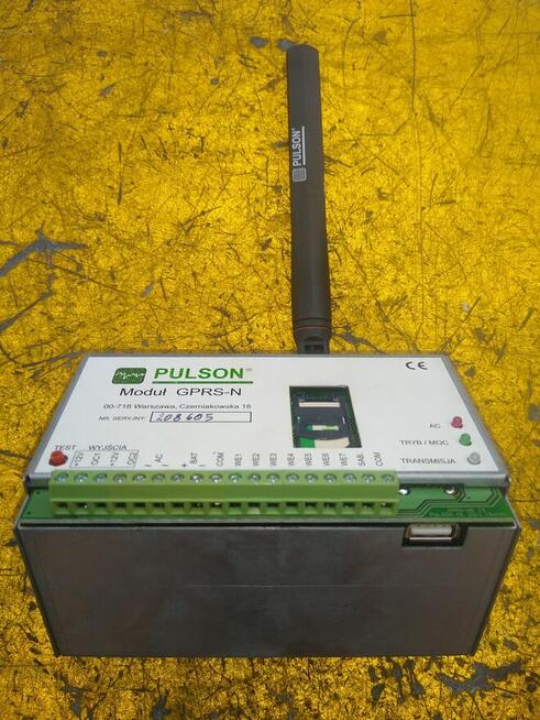 Moduł GPRS-N Pulson + skrzynka, 50 zł.