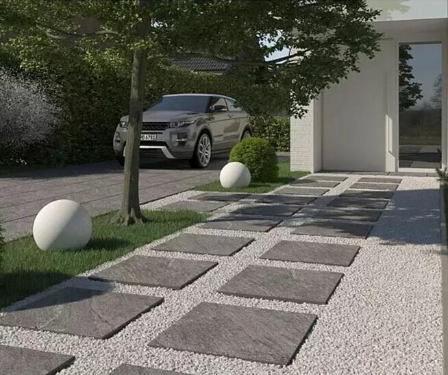 Płytki tarasow 2cm antracytowe zewnętrzne 60x60 Piazza