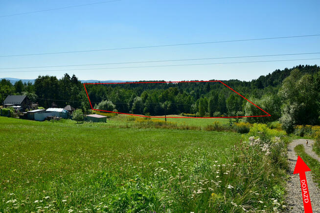 Sprzedam działkę - Włosań, gm. Mogilany.