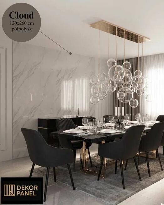 PŁYTKA ŚCIENNA, PANEL ŚCIENNY PCV PVC, płyta węglowa, połysk,